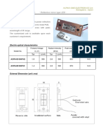 High Power LED Unit: Reflective Mirror Type LED