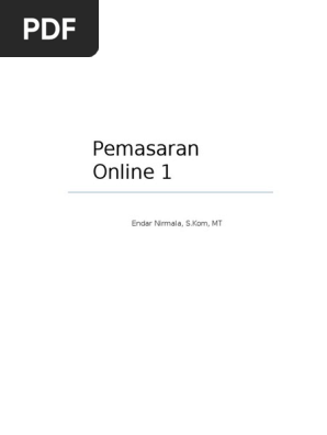 Pemasaran Online 1