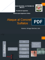 Exposición. Concreto Sulfatos PRESENTACIÓN