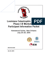 DHS, FEMA and Dept. of State: Failure of Hurricane Relief Efforts: K - Phase 1B Workshop Participant Packet