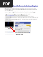 Download Cara Memasukkan Video Youtube Ke Postingan Blog by batarahasby923 SN29952051 doc pdf