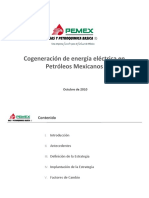 Cogeneracion de Energia Electrica Pemex