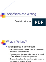 Composition and Writing 01