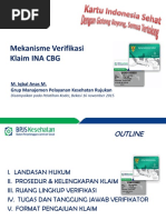 Download 14 Materi Mekanisme Verifikasi Klaim INA CBG_Pelatihan Koder P2JKpdf by Chacha SN299526821 doc pdf