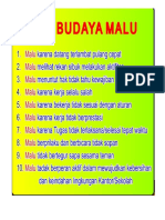 Budaya Malu