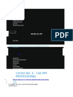 CSCRO NO. 4 - CSE-PPT Professional Examinees