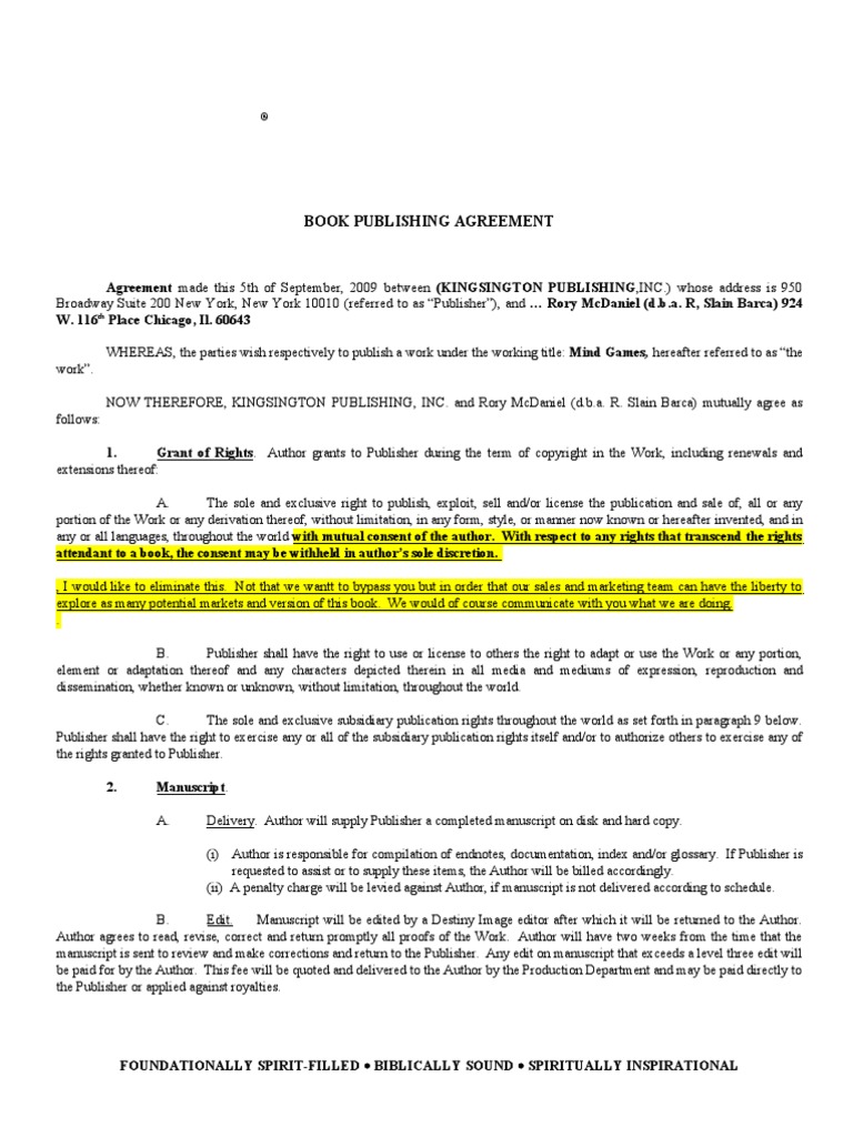 sample-book-publishing-agreement-pdf-royalty-payment-publishing
