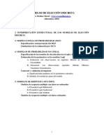 logit MODELO ECONOMETRICO