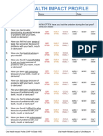 7b Oral Health Impact Profile