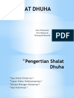 SHALAT DHUHA