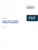 How to Test 10G Ethernet WhitePaper