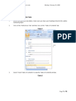 Summary and Additional Points To Note Monday, February 16, 2009