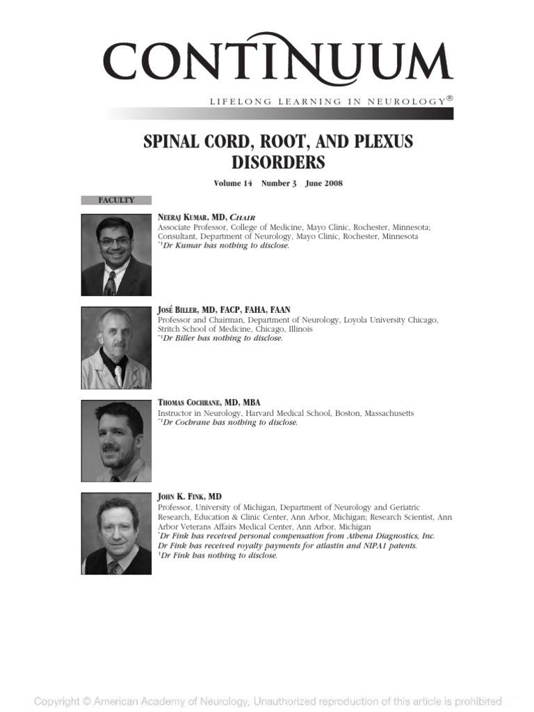 Nerve Nerve Root And Plexus Disorders