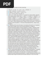 MATH Lesson Plan Sample for Demo Teaching