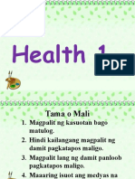 Health 1 Ang Aking Pagtulog