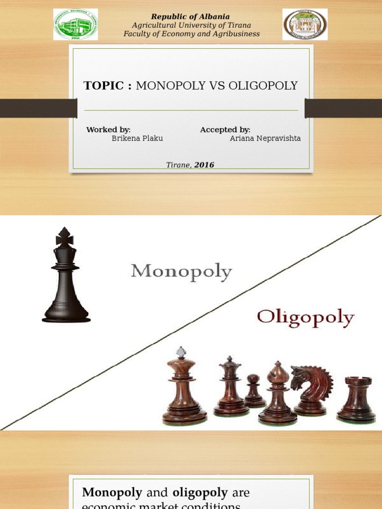 Monopoly vs Oligopoly Explained | PDF | Monopoly | Oligopoly