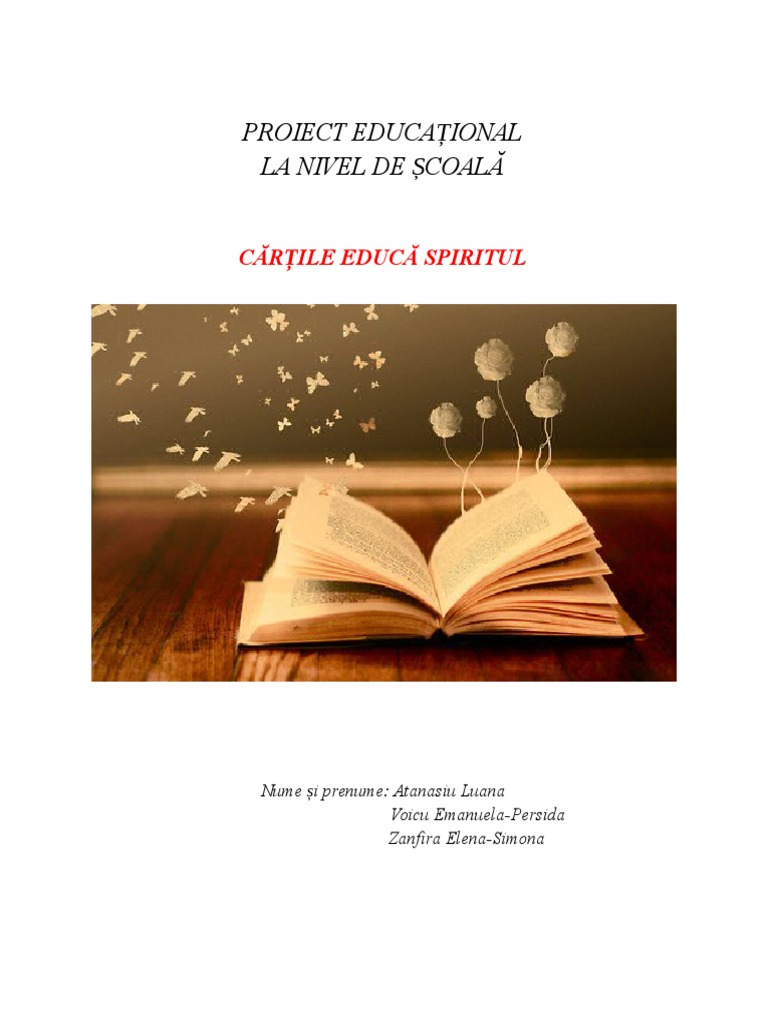 Proiect Educational | PDF