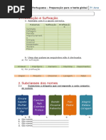 Preparação Teste Global