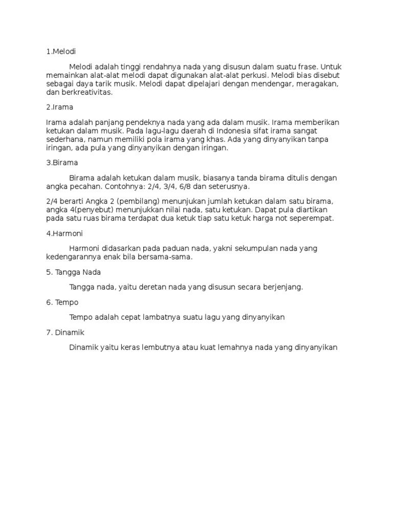 Musik Vokal Pdf