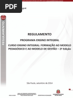 Regulamento Ensino Integral 2014 2ed