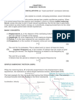 Periodic Motion and Simple Harmonic Motion