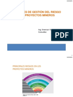 Enfoques de Gestión Del Riesgo en Proyectos Mineros