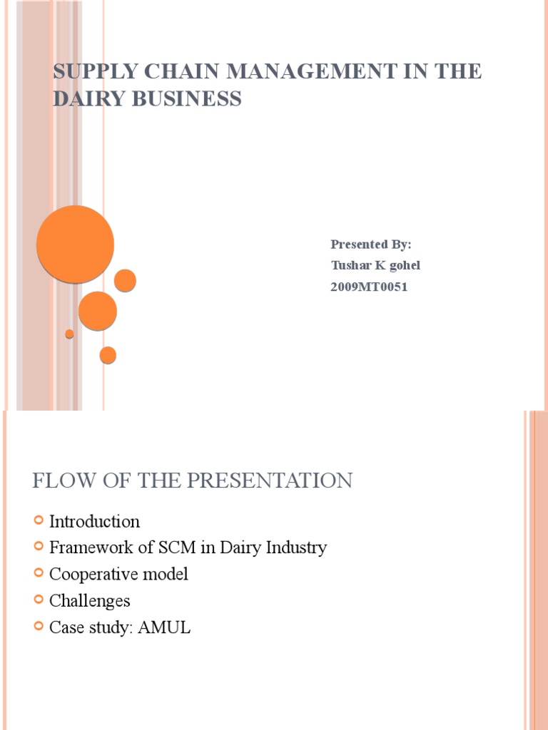 Indian Dairy Supply Chain Insights | PDF | Dairy | Supply Chain