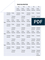 Jadual Aktiviti Fizikal Harian