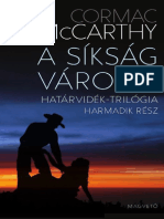 Cormac McCarthy - A Síkság Városai (Határvidék-Trilógia 3.)