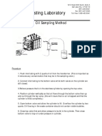 Transformer Sample Procedure