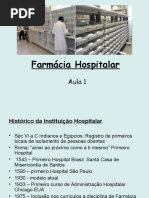 Farmácia Hospitalar- Aula 1