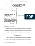 Wilson Dba The Gap Band v. Wilson - Amended Complaint PDF