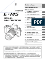 OLYMPUS OMD EM 5 Notice Manuel Guide Mode Emploi PDF