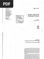 CHARTIER, Roger. Origens Culturais Da Rev. Francesa (p. 09-75)