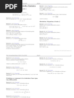 Equations Différentielles Linéaires