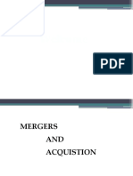 Mergers and Aquations