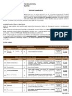 Edital Completo PML 001 - 2016