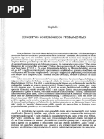 WEBER. Conceitos Sociológicos Fundamentais