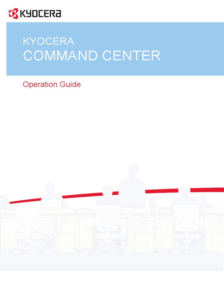 Kyocera FSC5350DN Kyocera Command Center Operation Guide Rev. 6.3