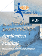 Australian Internships PIP Manual