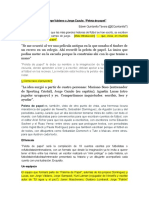 De Jorge Valdano A Jorge Cazulo - Pelota de Papel