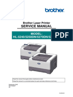 Brother HL-5240 5250 5270 5280 Service Manual