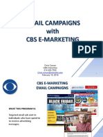 cbs e-direct sales deck