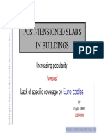 Post-Tensioned Slabs Eurocodes