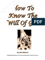 How to know the Will of God