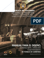 Invias 2015 Manual de Tuneles para Colombia