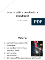 How To Build A Bench Paul