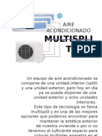 Aire Acondicionado Multisplit