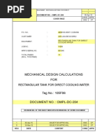 Rectangular Tank_Design Exel
