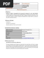 plan de emergencia 